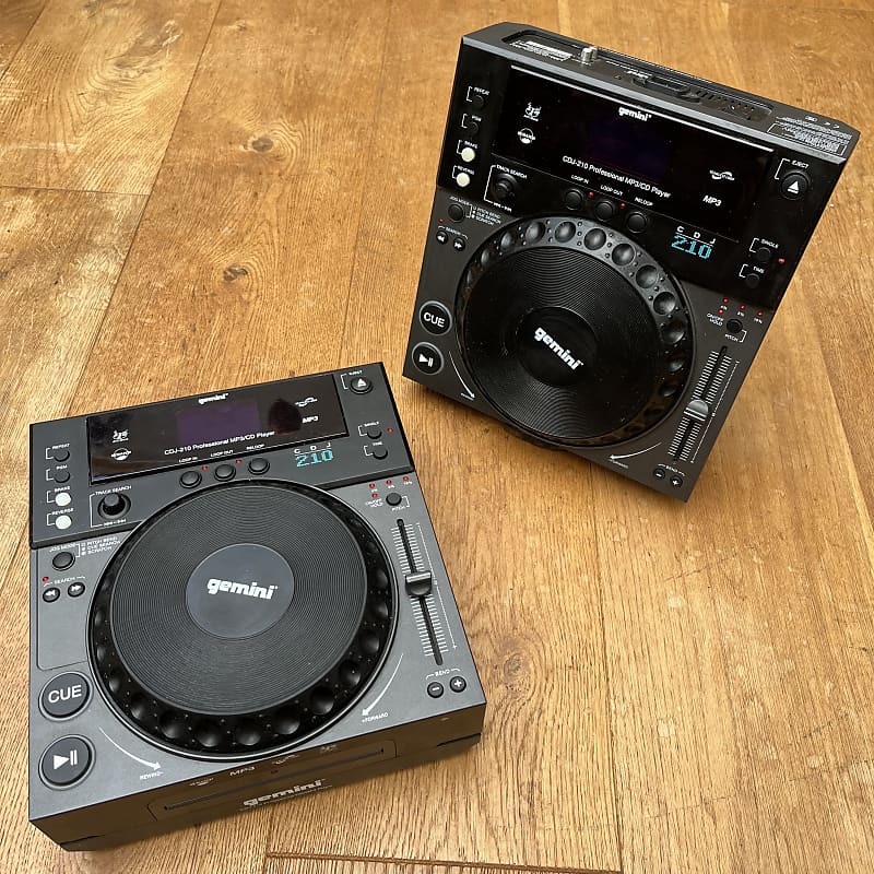 Gemini CDJ 210 Pair - DJ Turntable decks deck