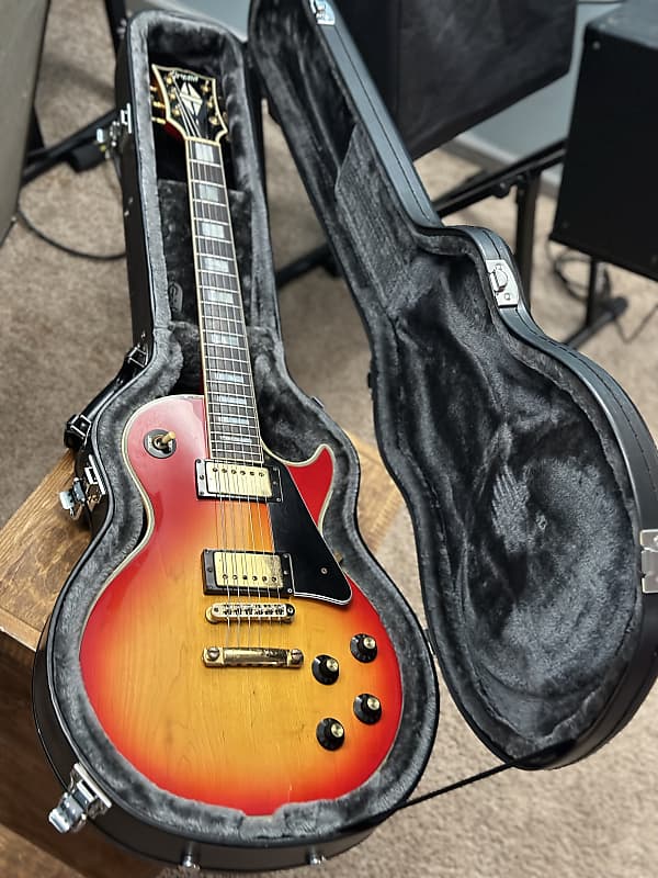 Greco EG 500 Custom 1979 - Cherry Sunburst | Reverb