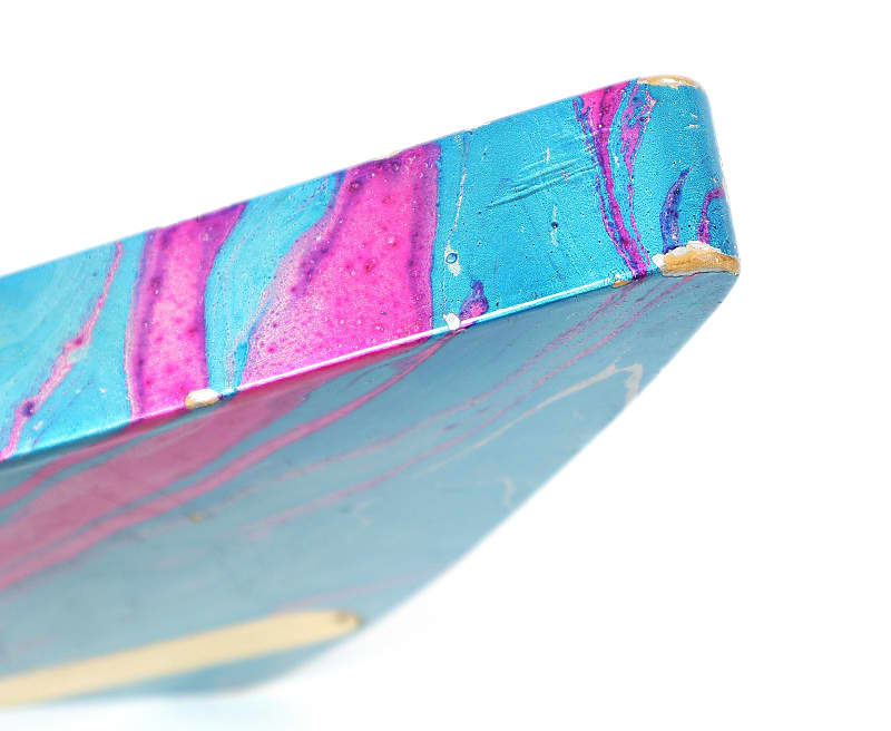 JEM Steve Vai Owned Despagni Wyld Styles MC Mini Swirl Dipped | Reverb