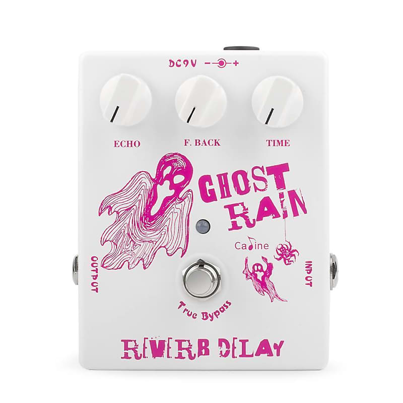 Caline CP-41 Ghost Rain Reverb Delay Pedal True Bypass image 1
