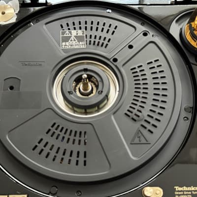 Technics SL-1200LTD Gold Limited Edition Direct Drive Turntable No 2927 in original box image 7