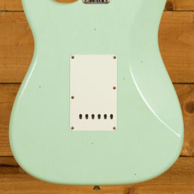 Fender Custom Shop Ltd 60 Stratocaster Journeyman Faded Aged Surf Green image 4