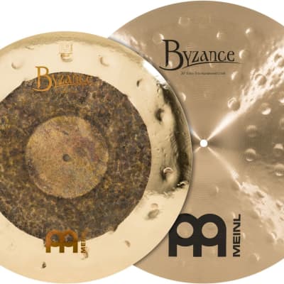 Meinl Byzance Mixed Crash Cymbal Pack Dual 18" & Extra Thin Hammered 20" image 1