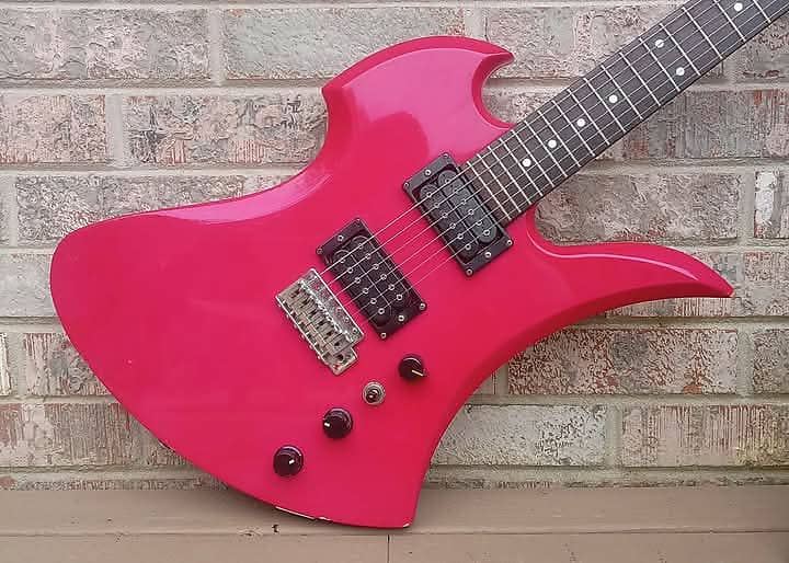 Vintage 1980's BC Rich NJ Series Mockingbird Electric Guitar w