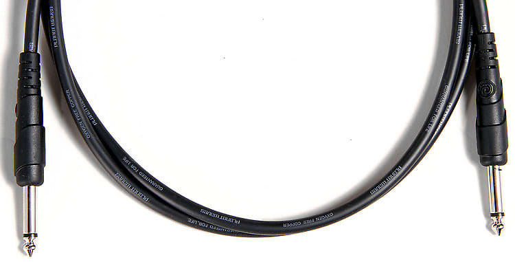 D'Addario PW-CGT-05 Classic Series Straight to Straight Instrument Cable - 5 foot image 1