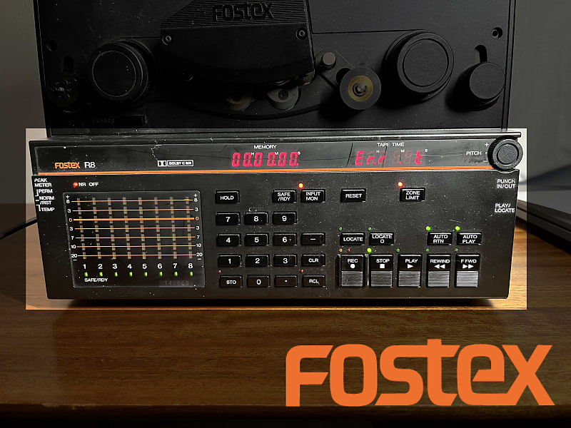 Fostex R8 Remote - Great Condition - LEDs all work. | Reverb