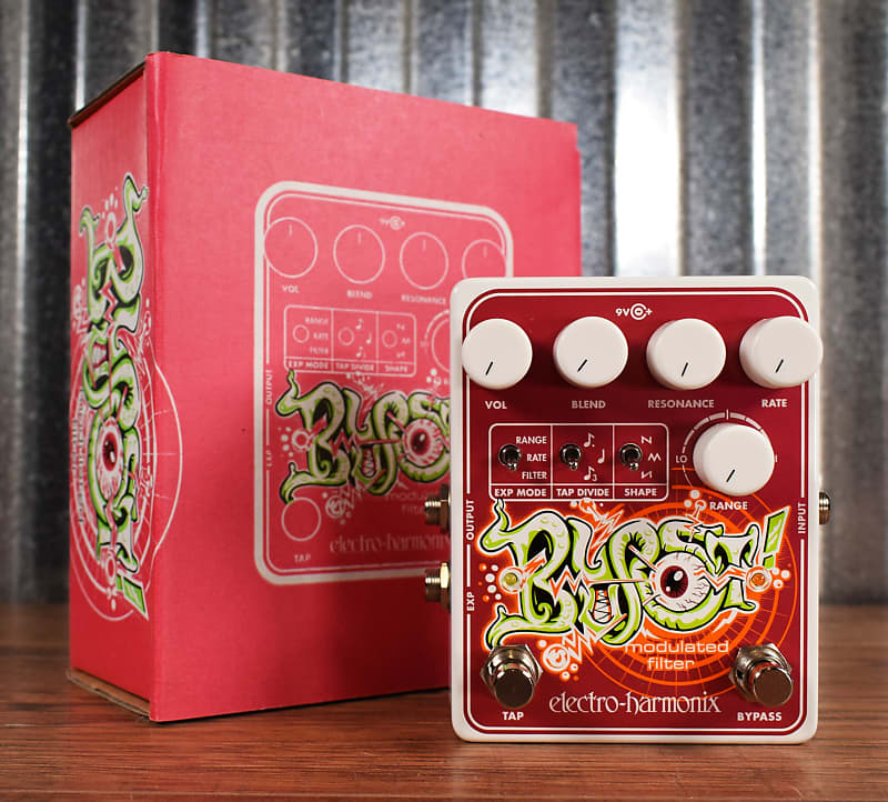 Electro-Harmonix EHX Blurst Modulated Filter Guitar Effect Pedal image 1