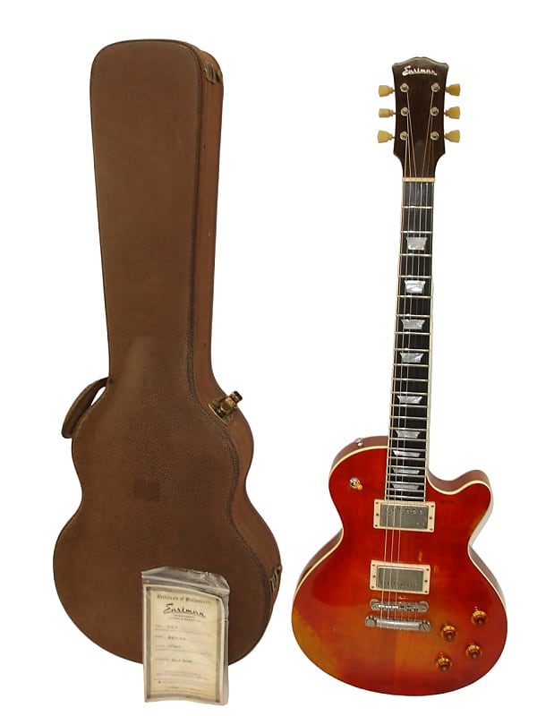 2018 Eastman SB59/v Electric Guitar, Seymour Duncan Antiquity Pickups Amber w/ Case image 1
