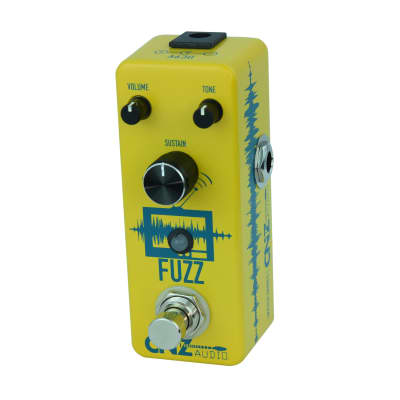 CNZ Audio Fuzz Guitar Effects Pedal, True Bypass image 4