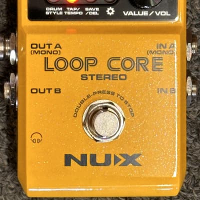 NuX Loop Core Deluxe Stereo Loop Pedal with Rhythm Tracks 2024 image 1