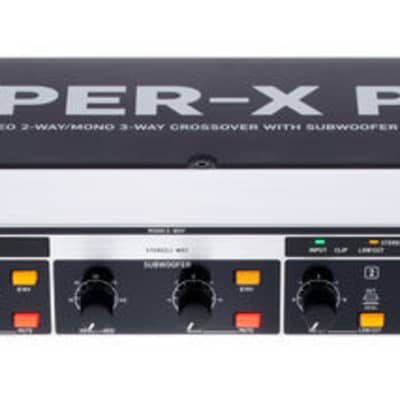 Behringer Super-X Pro CX2310 V2 Multi-channel Crossover with Subwoofer Output image 2