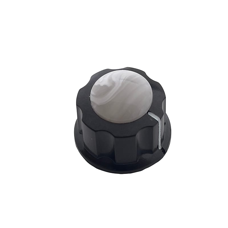Resin Marble (Grey) Custom Guitar Knobs Vintage Phenolic Reverb