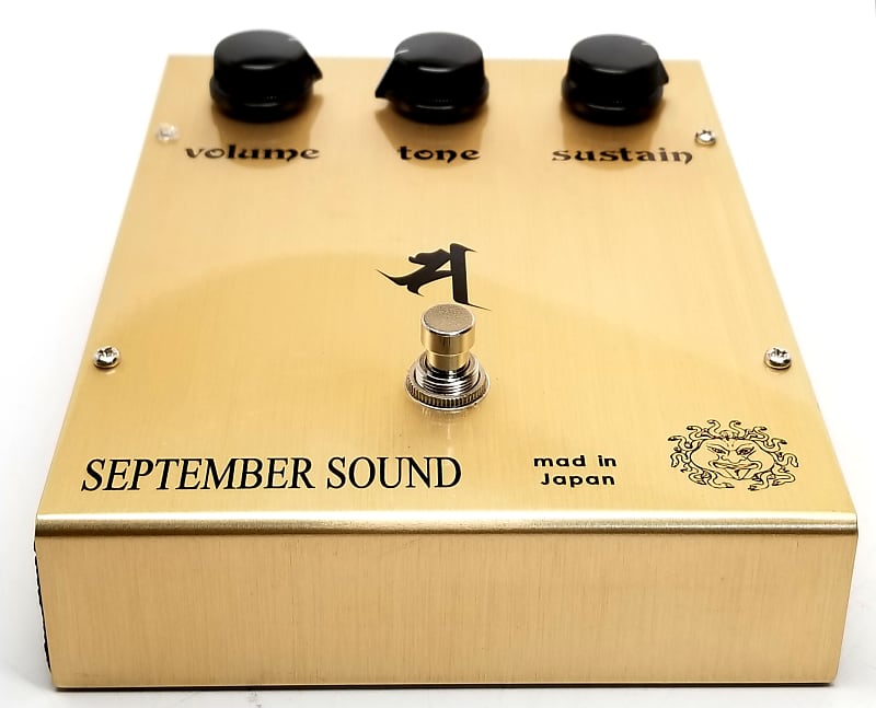 used September Sound Holy Grail Fuzz The Twelve Champagne Gold, Mint  Condition with Box and Paperwork!