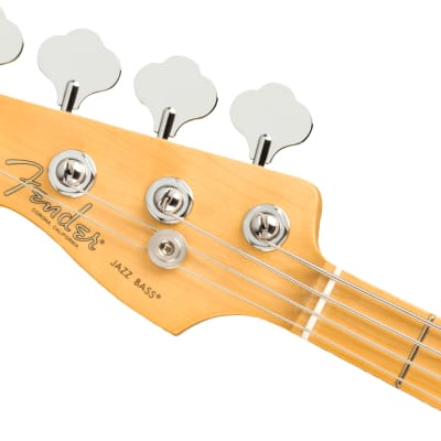 Fender American Professional II Jazz Bass Left-Handed Maple Fingerboard, Miami Blue image 5