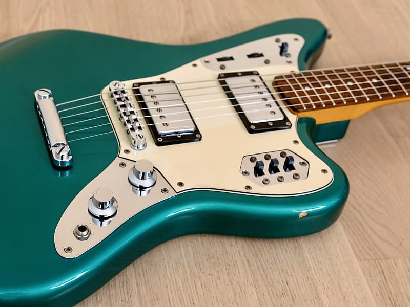2004 Fender Jaguar Special HH JGS-75 Offset Electric Guitar Ocean