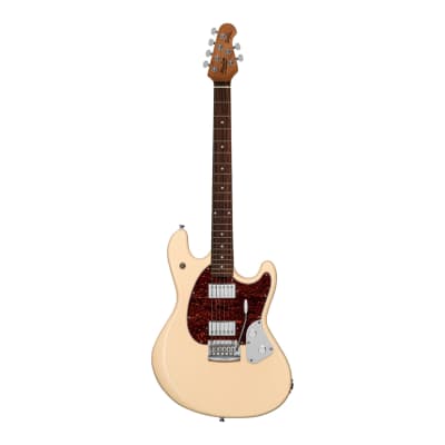 Sterling by Music Man StingRay SR50 Guitar, Buttermilk image 2