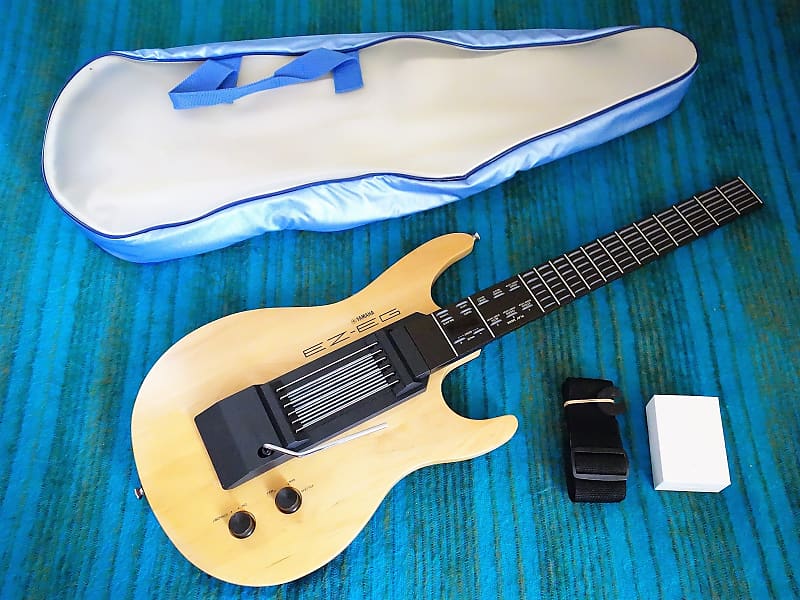 Yamaha EZ-EG Digital Silent Midi Guitar w/ Original Case, Strap