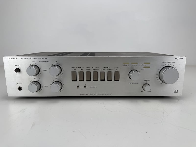 Luxman L-114A Stereo Integrated Amplifier  			