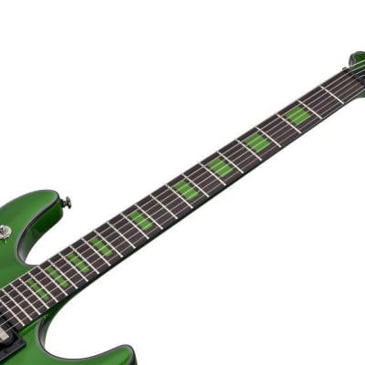 Schecter Kenny Hickey C-1 EX S Steele Green - FREE GIG BAG -Electric Guitar Sustainiac - Baritone - BRAND NEW image 8