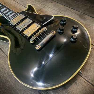 1958 Gibson Les Paul Custom, Ebony Black & Original Hard shell case image 9