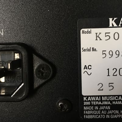 Kawai K5000R • Rare ! • Version 4.03 OS • Memory Expanded • Macro Control Box ! image 8