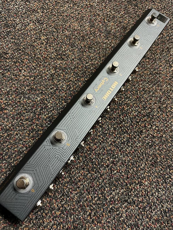 Hotone Cybery Loop Switcher Looper Guitar Effects Pedal (San Reverb