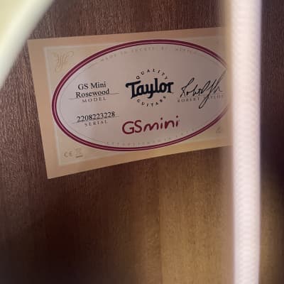 Taylor GS Mini Rosewood (NEW) image 5