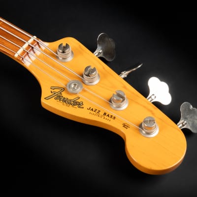 2010 Fender USA Jaco Pastorius Artist Series Signature Fretless Jazz Bass RW - 3-Color Sunburst | OHSC image 9