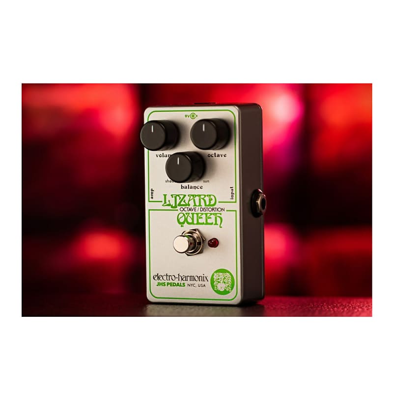 Electro-Harmonix x JHS Lizard Queen Octave Fuzz Pedal