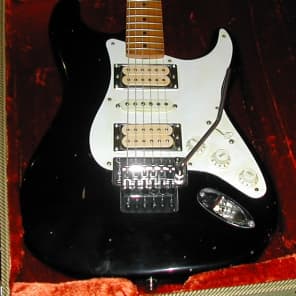 Fender Custom aged Dave Murray Signature Stratocaster 2012 Black image 5