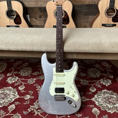Suhr Classic S Vintage LE Firemist Silver Electric Guitar - with Suhr Deluxe Gig Bag image 4