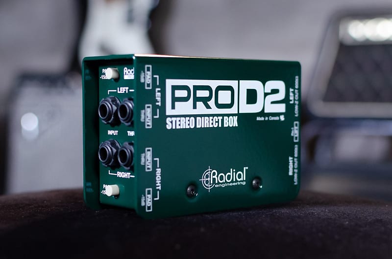 Radial ProD2 Stereo Direct Box | Reverb Radial ProD2 Stereo Direct Box | Reverb