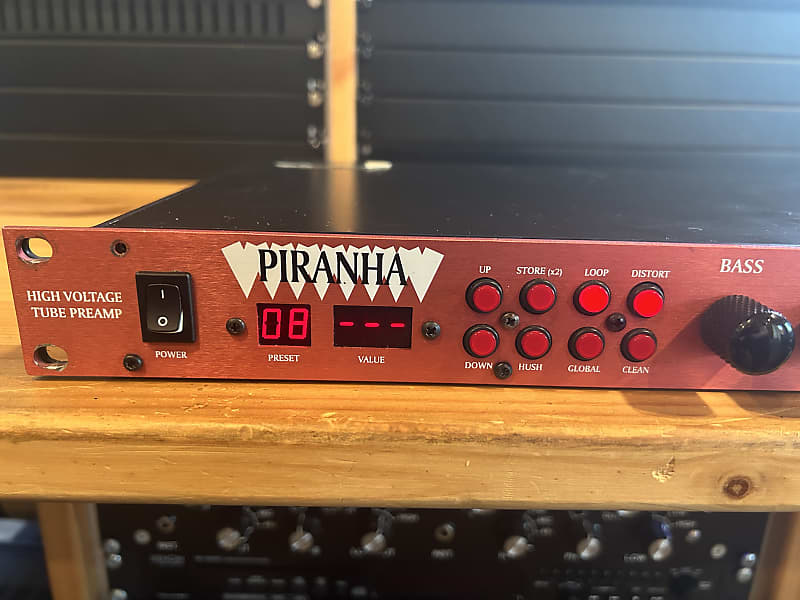 Rocktron Piranha Guitar Preamp Reverb