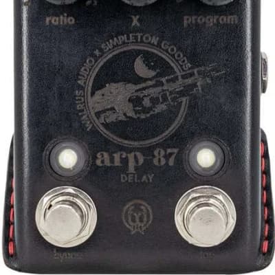 Walrus Audio ARP-87 Multi-Function Delay Craftsman Series Rare Limited Edition Leather Wrapped image 1