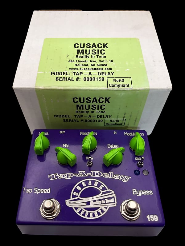 Cusack Music Tap-A-Delay