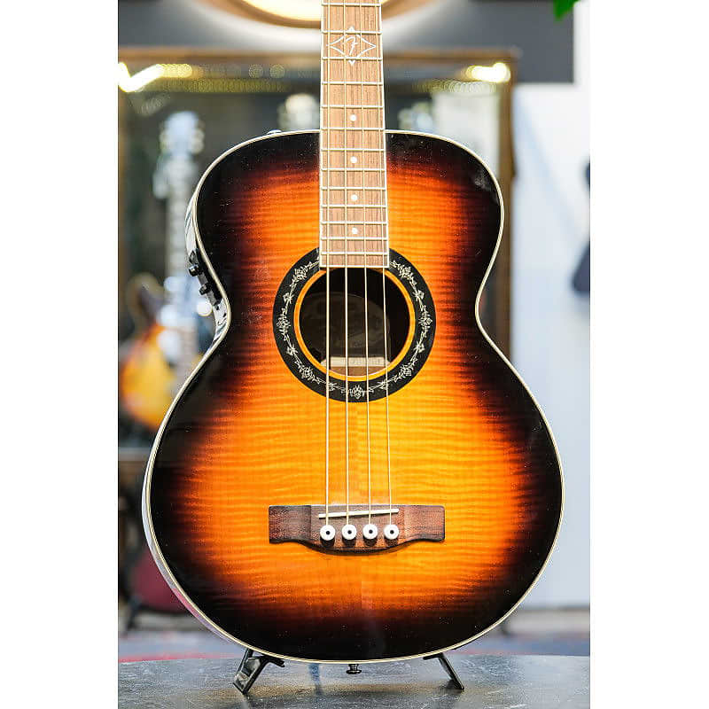 Fender T-Bucket Grand Concert Acoustic-Electric Bass 3-Color Sunburst |  Reverb