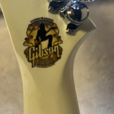 Gibson Jason Hook M-4 Sherman Explorer 2010s - White with Graphic image 3