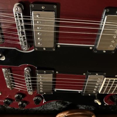 Gibson EDS-1275 Double Neck 1992 - Cherry image 10