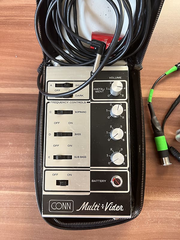 Conn Multi Vider + Conn 3 Trombone Mouthpiece Reverb