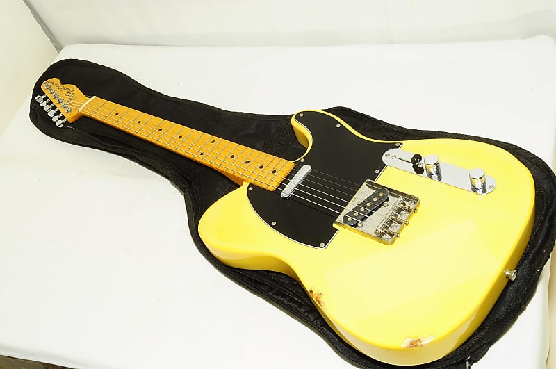 Fender JapanTL '72 Telecaster Off-White Blond Electric Guitar Ref