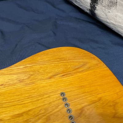 Fender American PARTS Telecaster Guitar - re-finished / routed for humbuckers 1972 - Local Pickup Only image 21