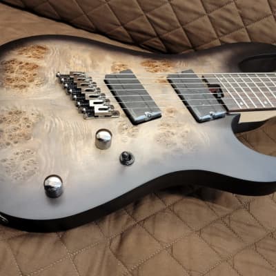Cort KX507MSSDB KX Series Poplar Top 5pcs Maple & Purple Neck 7-String Multiscale Electric Guitar w/Hard Case image 20