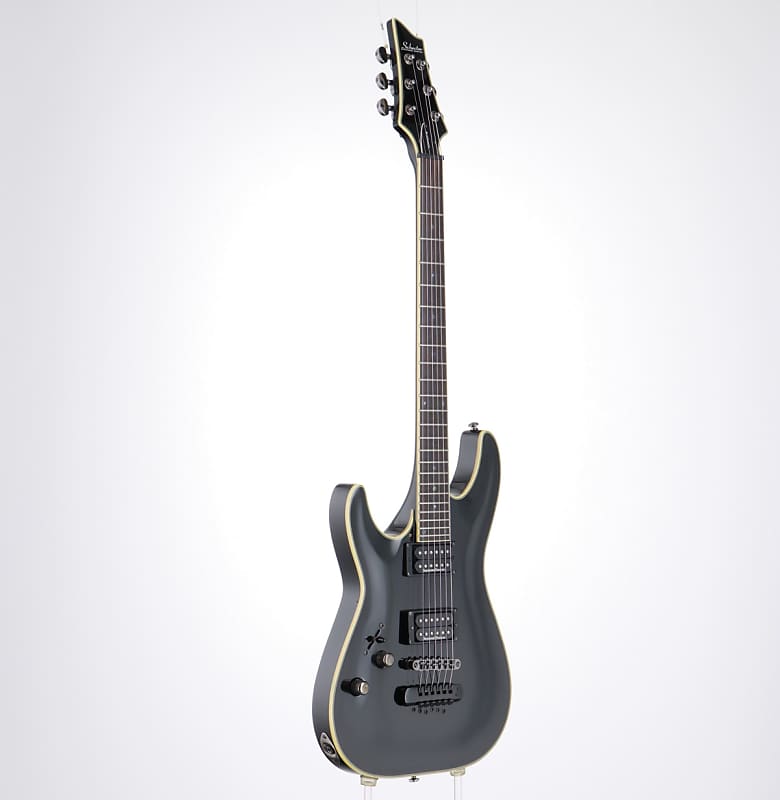 SCHECTER AD C 1 BJ Black Jack LH Modified (S/N:0804428) (07/31)