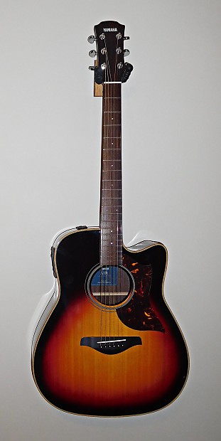 Yamaha A1R Dreadnought Cutaway Acoustic/Electric Guitar Vintage Sunburst image 1