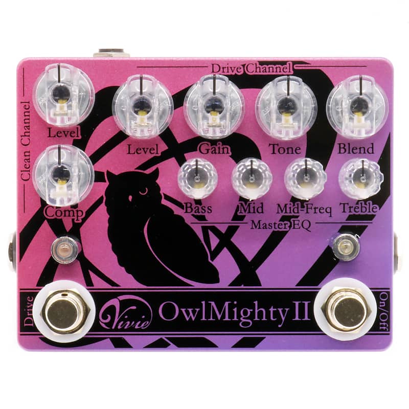Vivie OwlMighty II Bass Preamp [Made in Japan]