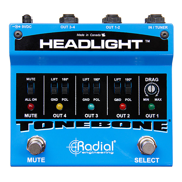 Radial ToneBone Headlight Guitar Amp Selector image 1