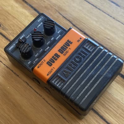 Arion SOD-1 Stereo Overdrive 1980s - Black for sale