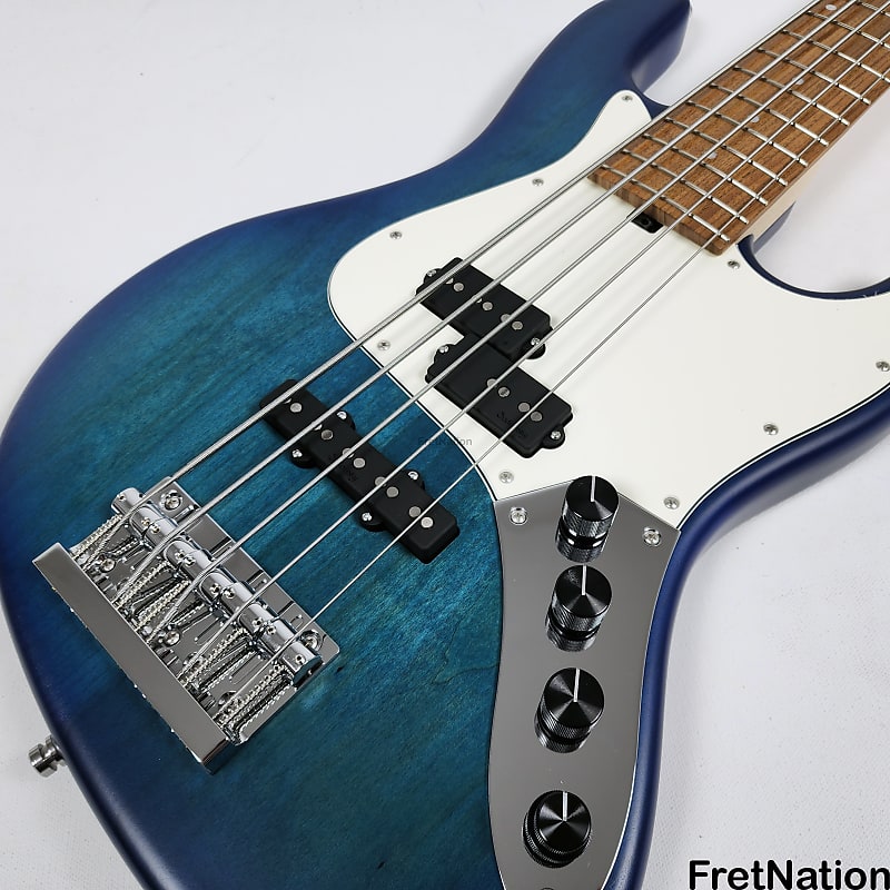 Sadowsky MetroLine 5-String Bass Vintage PJ 21VP5 Bora BlueBurst Alder  Morado 8.24lbs #2842-23