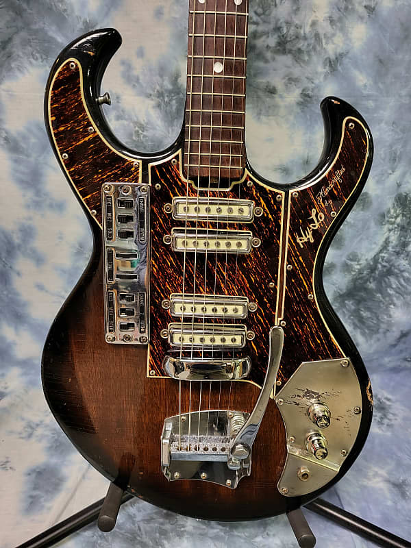 Vintage RARE 1966 Hy-Lo Hoshino Gakki Ibanez Burns Style 4
