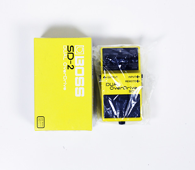 BOSS DUAL OverDrive SD-2 ギターエフェクトペダル Review and Demo: Boss SD-2 Dual Overdrive effects pedal